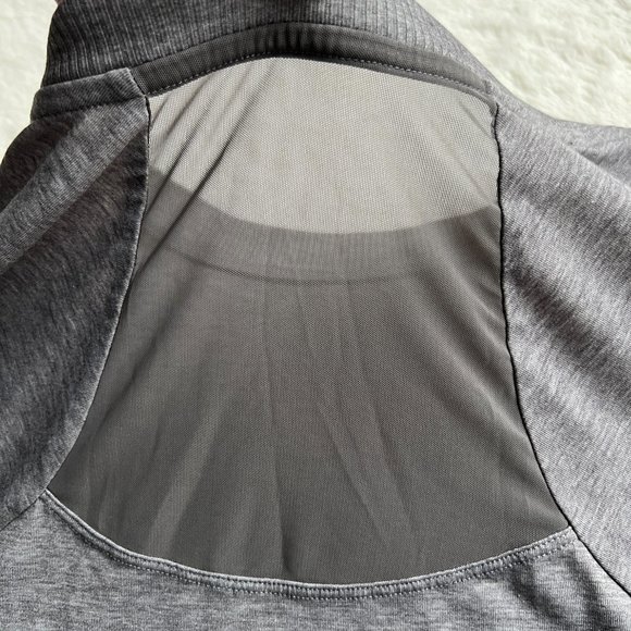 Athleta Topanga Long-Sleeve Athletic Top, Gray, XXS, EUC - Picture 7 of 9
